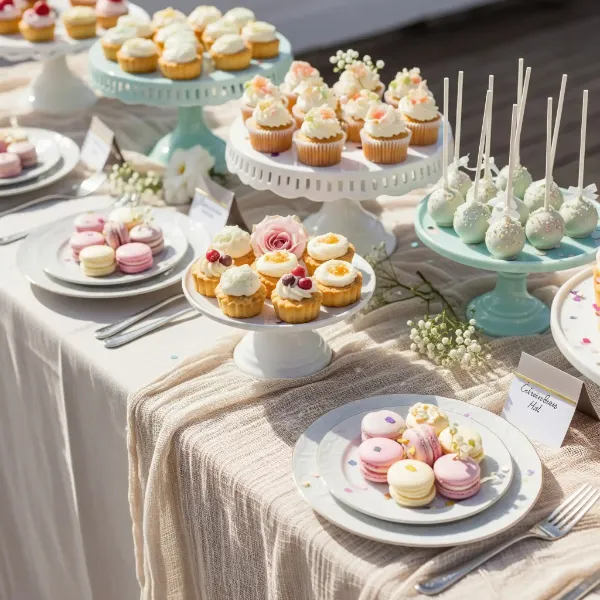 Offre premium Buffet sucré - Organisation complète d'évènement | Maison Eridia