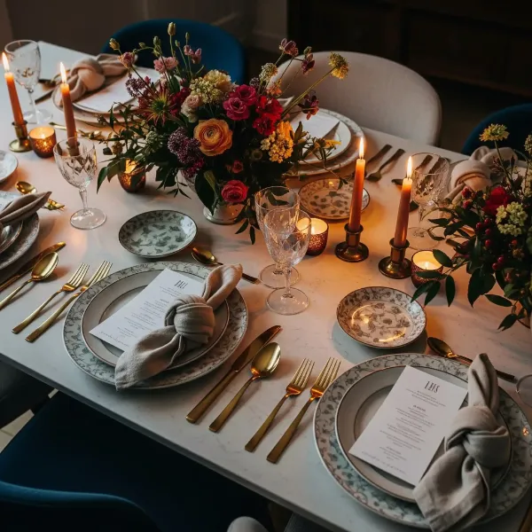Offre premium Vaisselle et art de la table - Organisation complète d'évènement | Maison Eridia