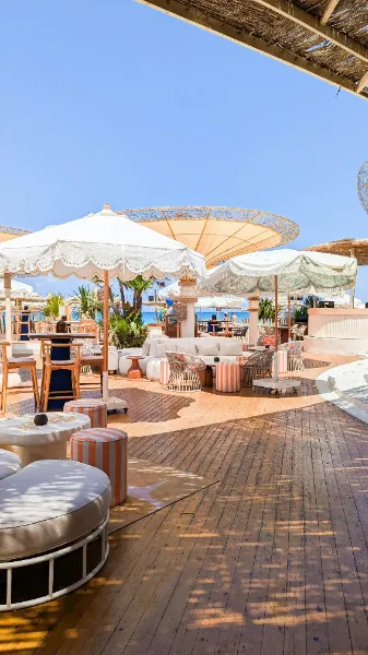 Offre premium Ombrage & Parasol - Organisation complète d'évènement | Maison Eridia