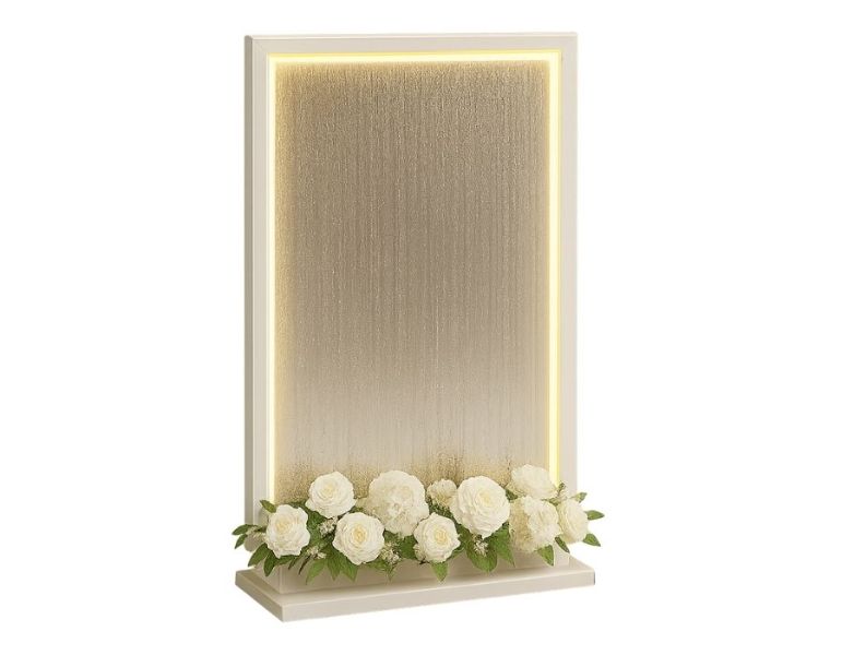 Offre premium Miroir fontaine personnalisé  - Organisation complète d'évènement | Maison Eridia
